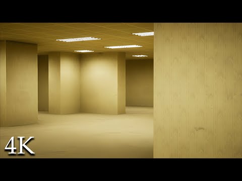 Level 0 - Walkthrough in 4K  Escape The Backrooms 