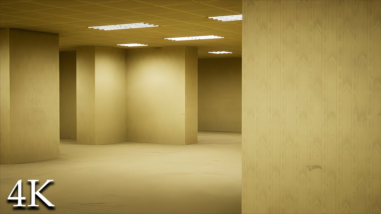 Image of level 0 of the backrooms