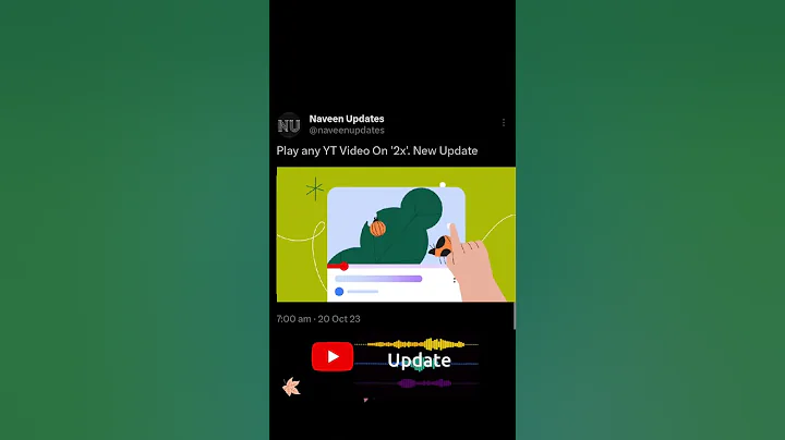 Play Youtube Video on '2x' Speed | Tech News | Youtube Update #youtube #shorts