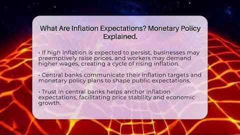 What Are Inflation Expectations? Monetary Policy Explained. - Inflation Insight Channel