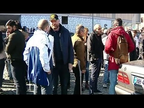 „შმაქსის“ მძღოლების აქცია