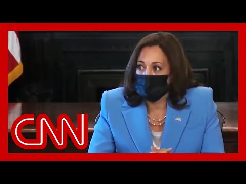 Harris' remark sparks right-wing media outrage. Hear what happened in the room