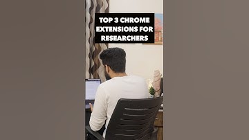 Best Chrome Extensions for Researchers! #paperpal #researchwriting