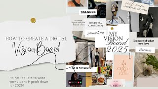 HOW TO MAKE A DIGITAL VISION BOARD KASSANDRA CHAN