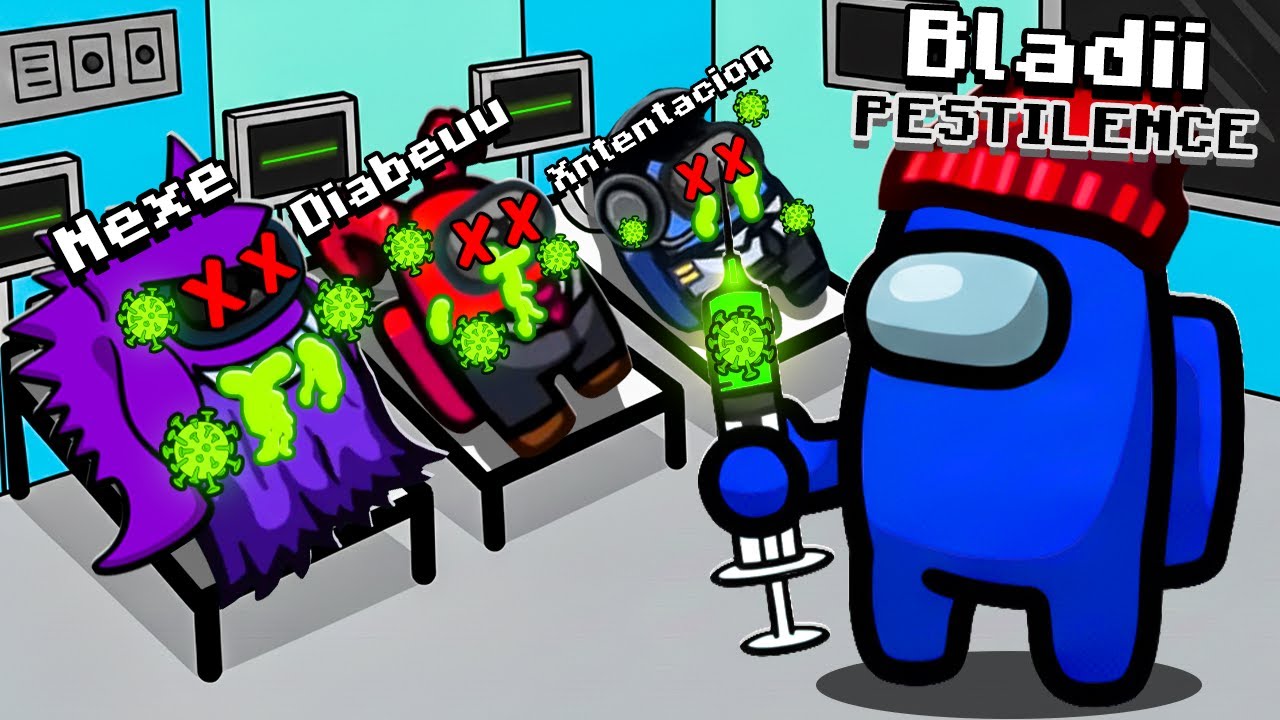 MOJA NAJLEPSZA GRA jako PESTILENCE!!! 💉🤮 w AMONG US!!!