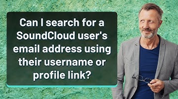 Can I search for a SoundCloud user