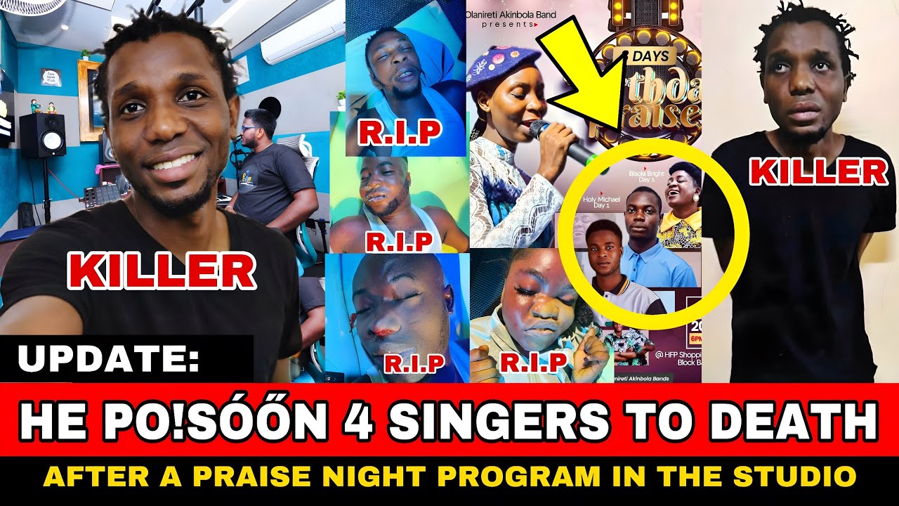 Inside The Mysterious Death Of Four Singers After A Praise Night Program In A Studio