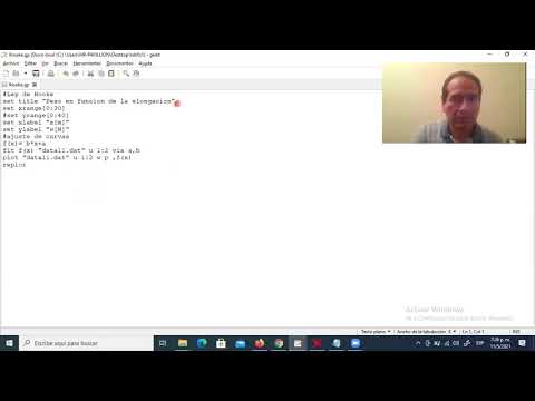 Gedit Editor installation for Windows and Graphic and Code hooke's law curve fitting + Gnuplot