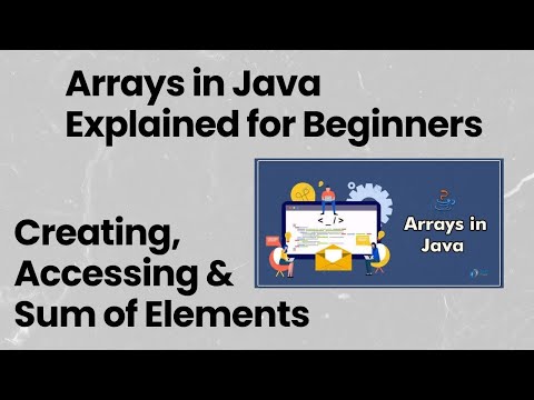 Arrays in Java | Creating, Accessing & Sum of Elements Explained for Beginners 💻  By Upasana Kapoor 