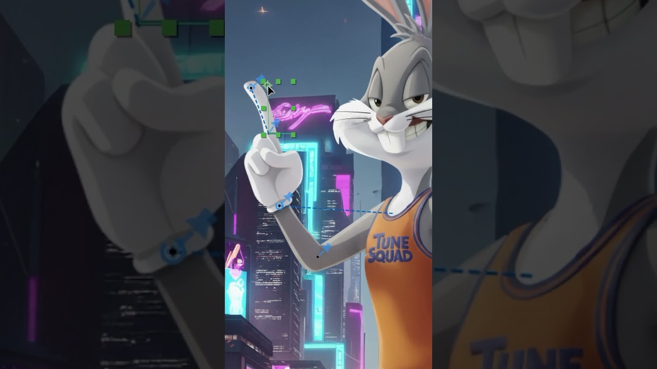 Duik angela + Saber no After Effects