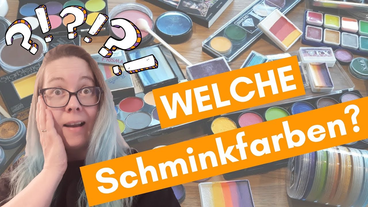 kinderschminken lernen teil 1