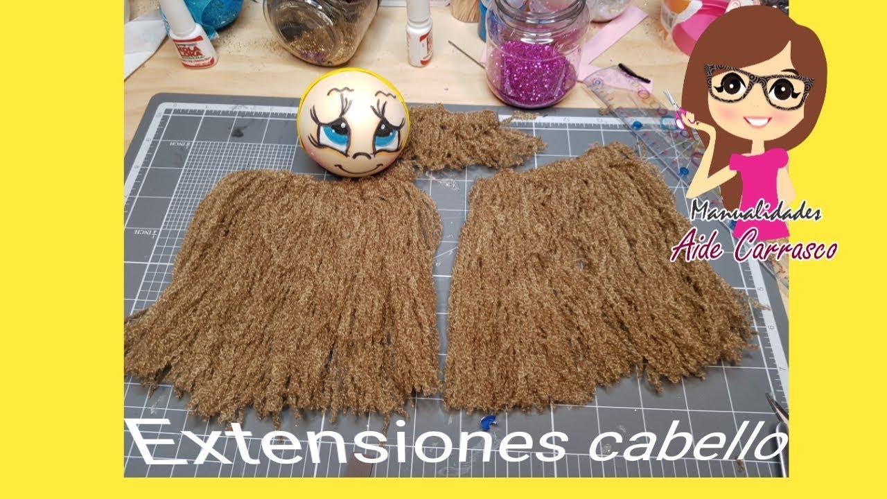 COMO HACER EXTENSIONES DE CABELLO  PARA FOFUCHA