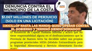 KICILLOF HASTA LAS MANOS: QUISO OPERAR CONTRA EL PRESIDENTE MILEI Y LE SALIÓ EL TIRO POR LA CULATA