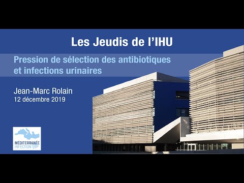 Les Jeudis de l'IHU - Jean-Marc Rolain - 12/12/2019