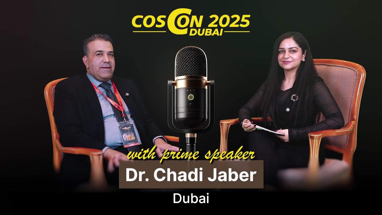 🎤 Exclusive Interview with Prime Speaker | Dr. Chadi Jaber | COSCON Dubai 2025