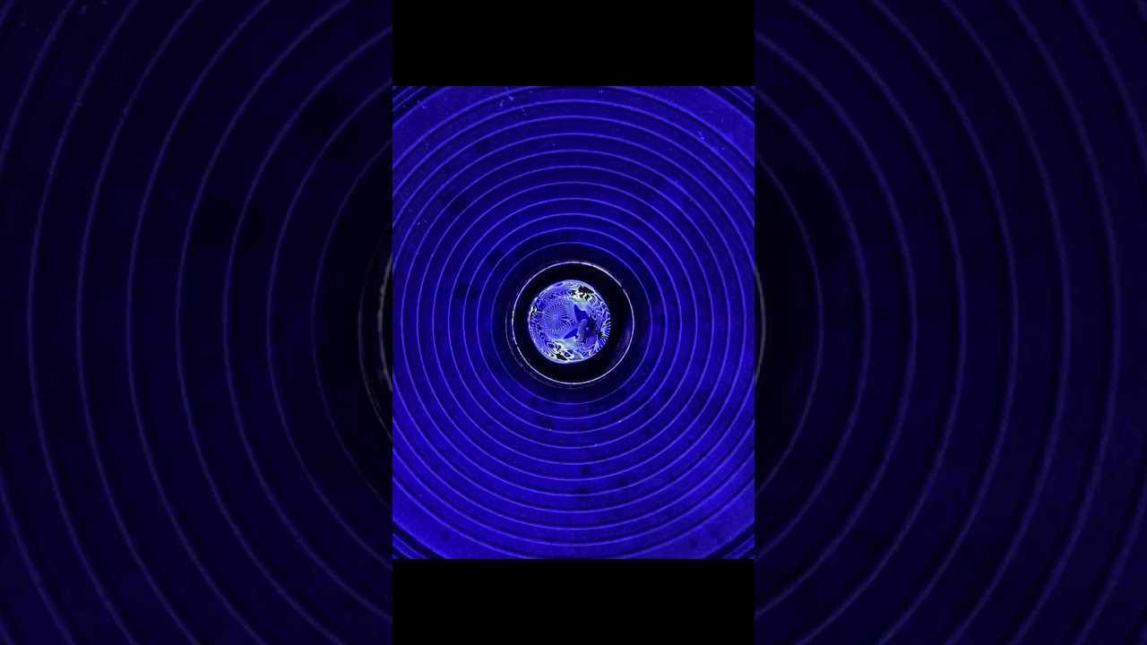 New Ferrofluid Cymatics. 395nm UV shows the Torus Flow, and the energy paths. 