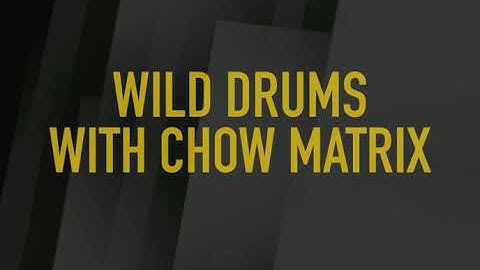 Wild Drums with Chow Matrix