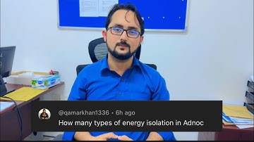 How many types of ISOLATIONS / Isolation Certificates as per ADNOC WMS ???