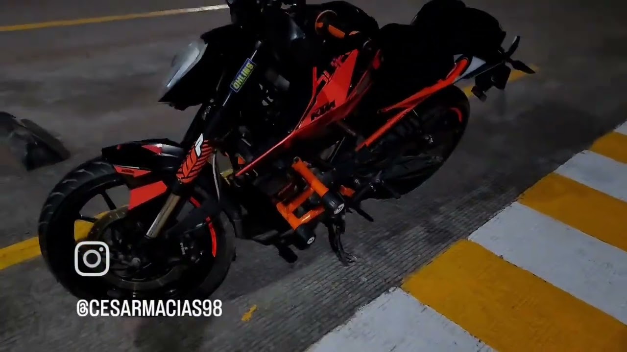 Fue un proceso divertido para poder dejarla como se veía KTM DUKE 250