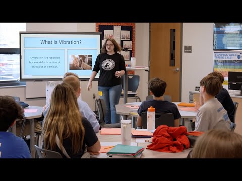See how a partnership between Eastern High School's teaching pathway and eighth-graders at Echo Trail Middle School helps students at both schools. Echo Trail Middle School and Eastern High School Teaching Pathways
