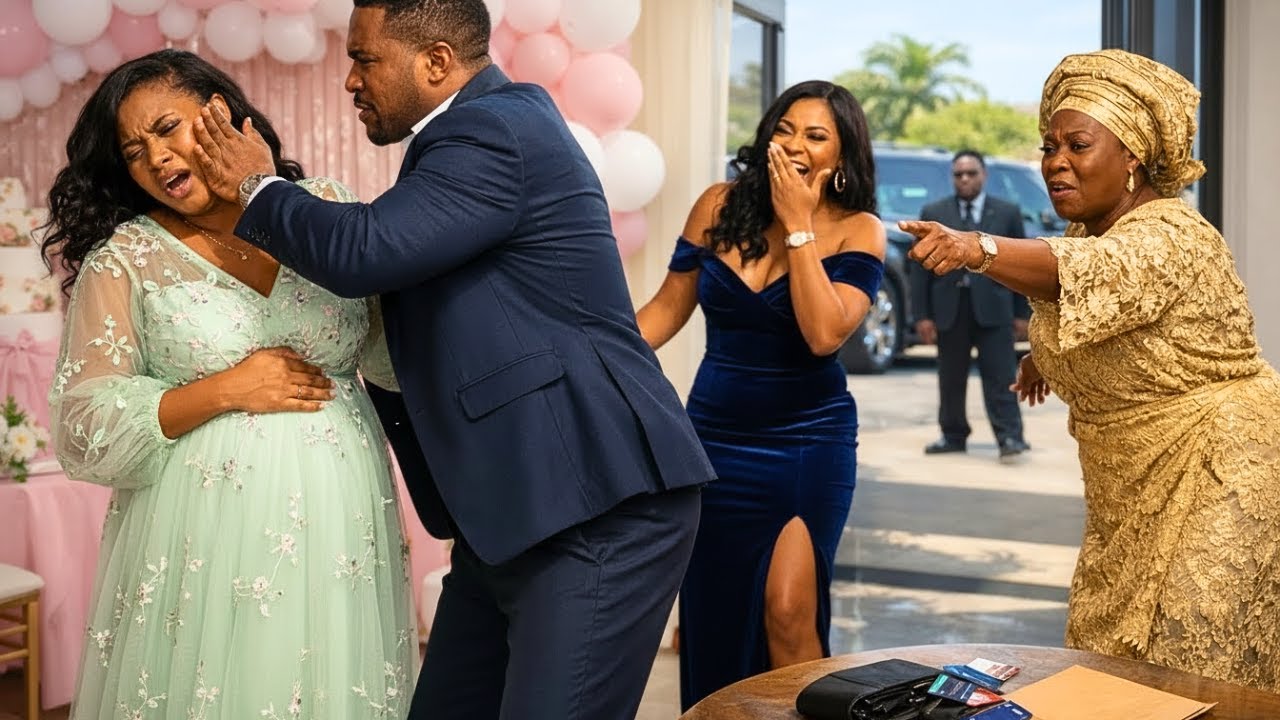 دون أن يعلم أن زوجته الحامل التي طلقها هي ابنة رجل أعمال ملياردير، صفعها في منزلها...