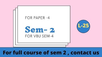 Sem -2 Paper 4 , Differential equation  , Linear differential equation with constant coefficient