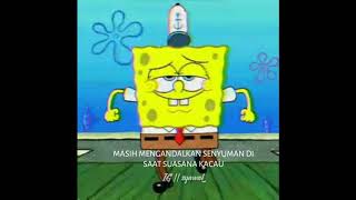 Story' wa di saat suasana tidak mendukung kita hanya bisa tersenyum:)