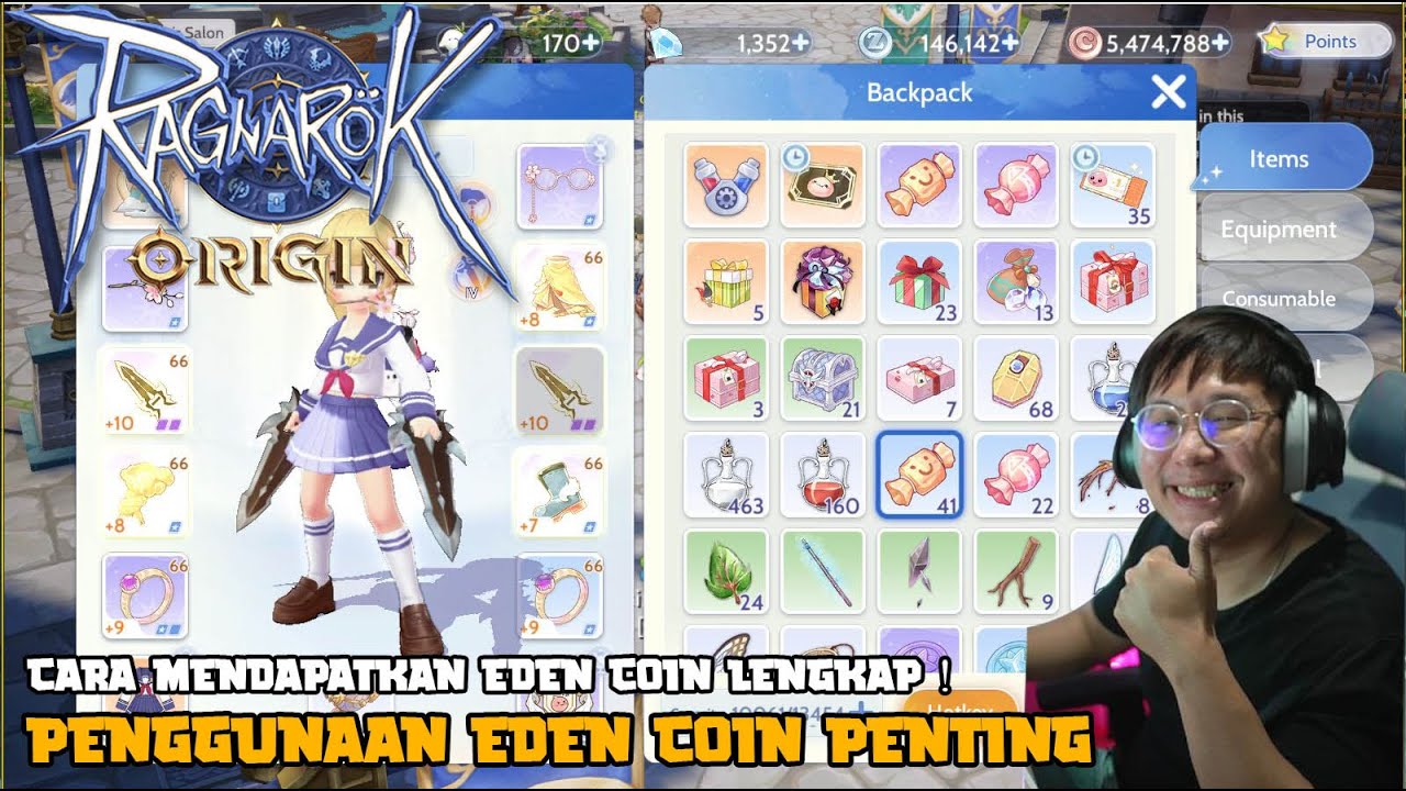 CARA FARMING EDEN COIN & TIPS PENGGUNAAN EDEN COIN ! RAGNAROK ORIGIN