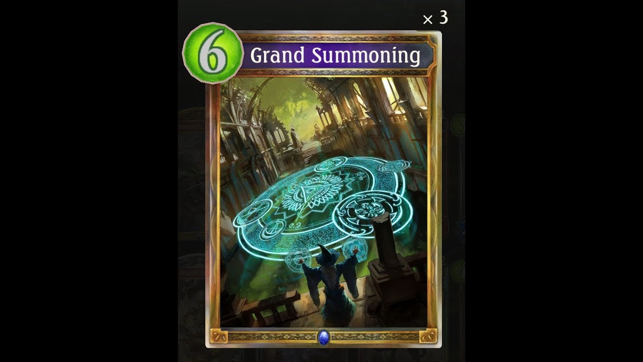 [Shadowverse] 土印法師 (Earth Sigil Runecraft)