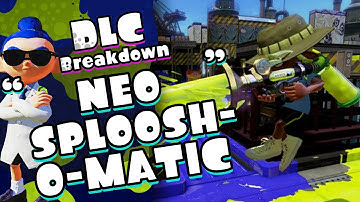Neo Sploosh-o-Matic Splatoon Gameplay and Overview - DLC Weapon Tour - Nintendome