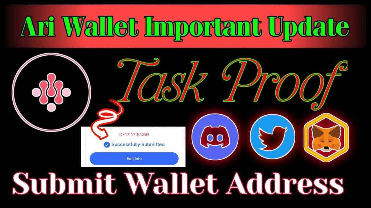Ari Wallet New Update 🔥 Ari Chain Task Proof Submission 🔥Ari Wallet ...
