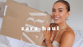 ZARA HAUL AND TRY ON | Hello October