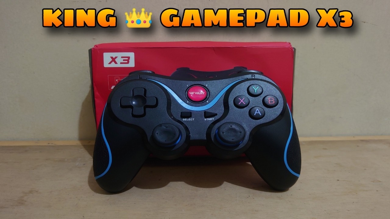 King 👑 Gamepad X3 !!! Harga murah meriah apakah layak ??