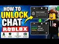 How To Unlock Chat in Roblox (2026) | Enable Roblox Chat Easily 