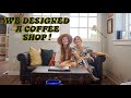 We Designed A Coffee Shop With 99% Secondhand, thrifted, vintage, items!!