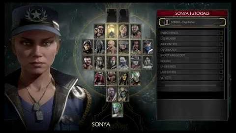 Mortal Kombat 11 on Nintendo Switch | Sonya Blade Character Tutorial