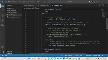 Internship| Oasis Infobyte| Task-1| Calculator