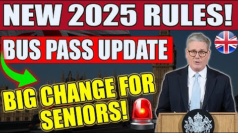 🚌 UK Seniors Alert! New 2025 Rules for the Over-70s Bus Pass Explained!
