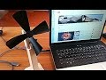 Homemade USB powered desk fan Homemade USB powered desk fan