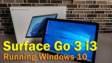 The Microsoft Surface Go 3 i3 Model | Running Windows 10 #surface