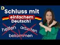 Synonyme Für Typische Verben I Erweitere Deinen Wortschatz I Deutsch Lernen B1 B2 C1