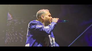 Under The Influence Tour. Chris Brown 19th March 2023, London o2. Front Row
