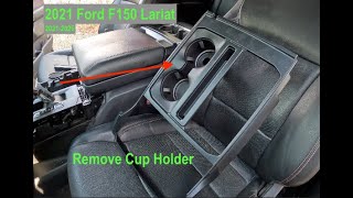 2021 Ford F150: Cup Holder Removal- Part 1