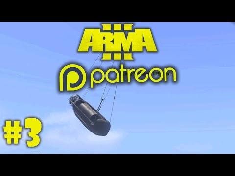 The Flying Submarine! ARMA 3 - Pateron Gaming Night - #3
