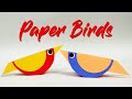 How to Make Paper Bird | Paper Bird Craft | Craft Train