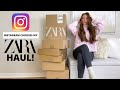 MY INSTAGRAM FOLLOWERS CHOOSE MY ZARA HAUL! AUTMN/WINTER 2020 TRY ON | Lauren Peletier