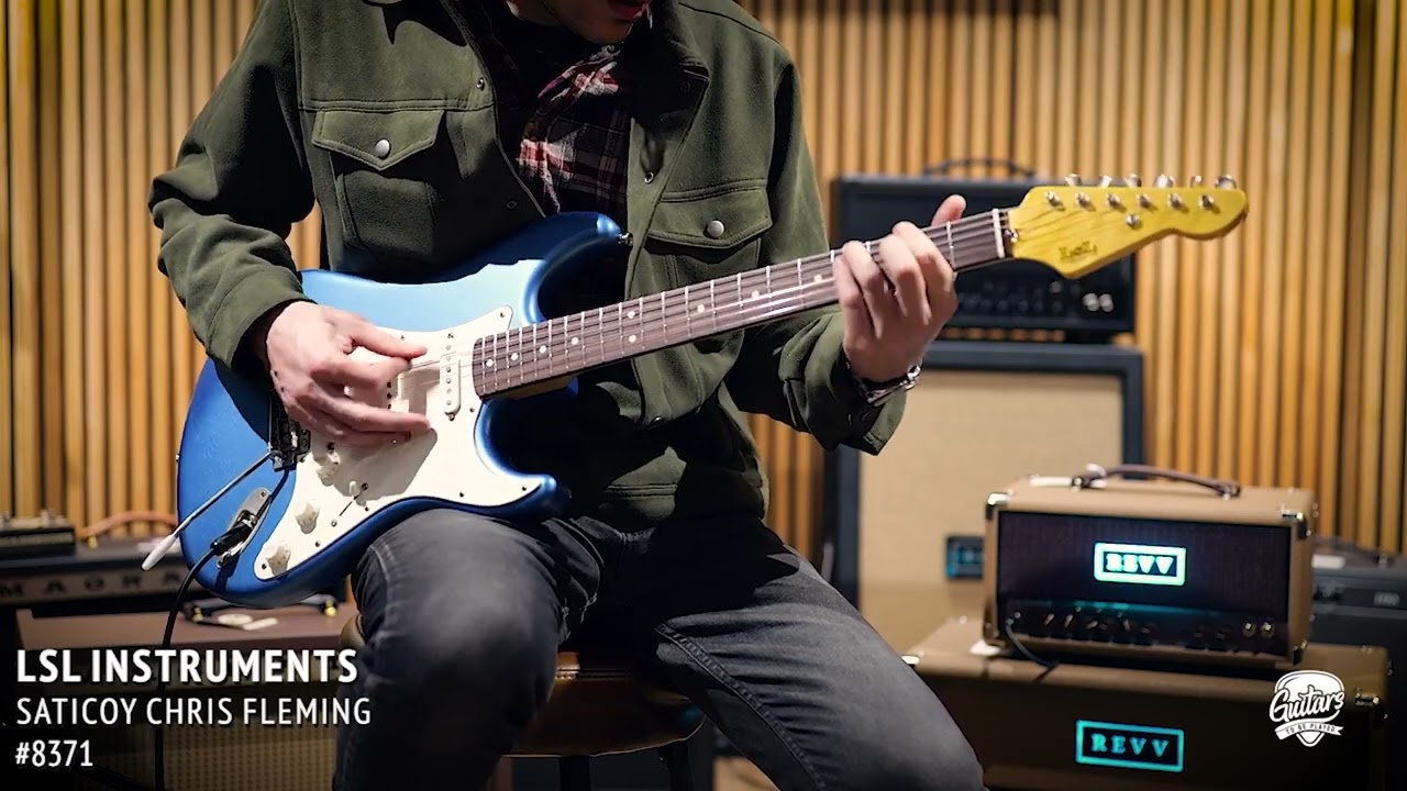 60s・mods【ie Fame・Rhythm And Blues.. LsL Chris Fleming Series 60s Saticoy [Guitar Demo] | Lake Placid