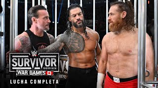 Lucha Completa Combate Masculino De Wargames Survivor Series Wargames 2024