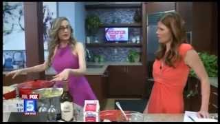 Celebrity Chef Melody talking “Ultimate Easter Brunch Ideas” on Fox 5 News Wealth