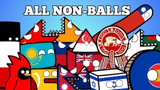 All Non-balls Shaped - Countryballs